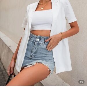 White coat top